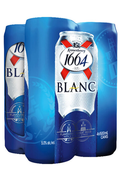 KRONENBOURG 1664 BLANC 4X473ML CAN