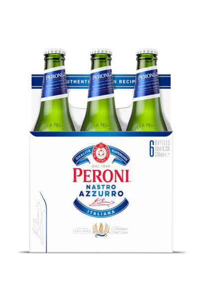 PERONI 6 X 330ML BOTTLES
