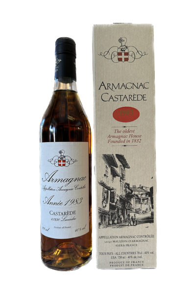 ARMAGNAC CASTAREDE 1983