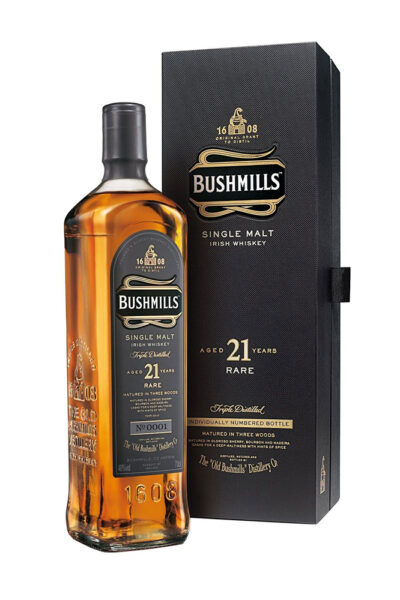BUSHMILLS 21YO IRISH WHISKEY