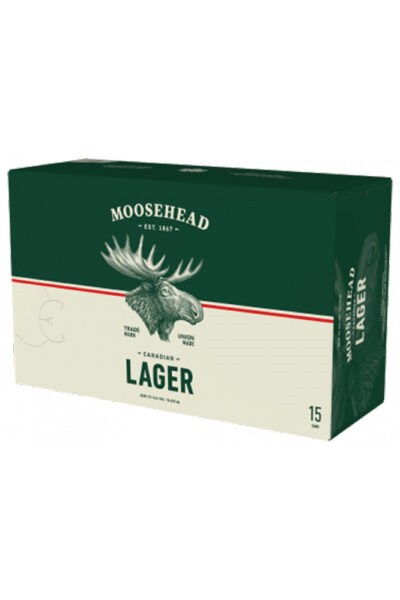 MOOSEHEAD LAGER 15 X Can 355 ml