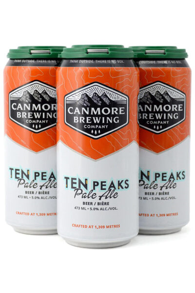 (CANMORE BREWING) TEN PEAKS PALE ALE CAN