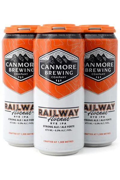 (CANMORE BREWING) RAILWAY AVENUE RYE IPA