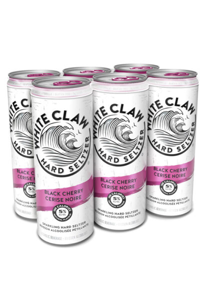 WHITE CLAW BLACK CHERRY 6 PACK