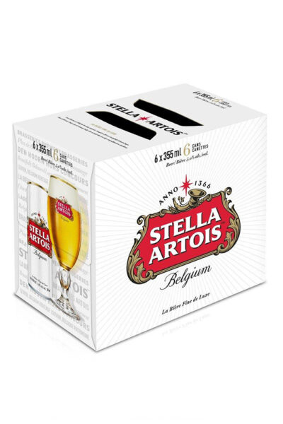 STELLA ARTOIS 6 X Can 355 ml