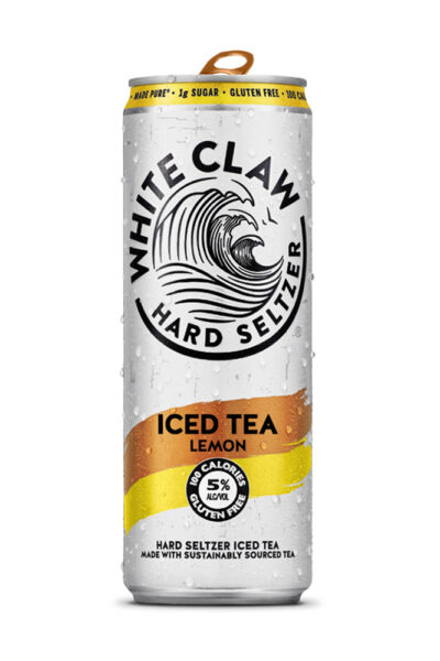WHITE CLAW ICED TEA LEMON 473ML