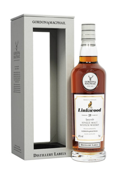 DISTILLERY LABEL LINKWOOD 25YO